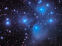 M45; Pleiades Cluster