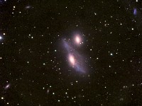 NGC 4438; NGC 4435; The Eyes